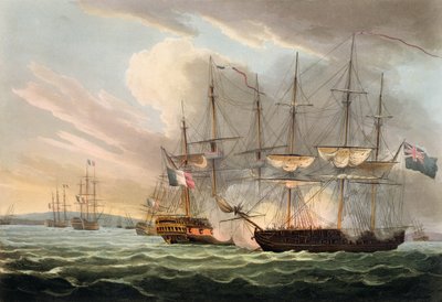 Destruction of the French Fleet in Basque Roads, April 12th 1809, from 